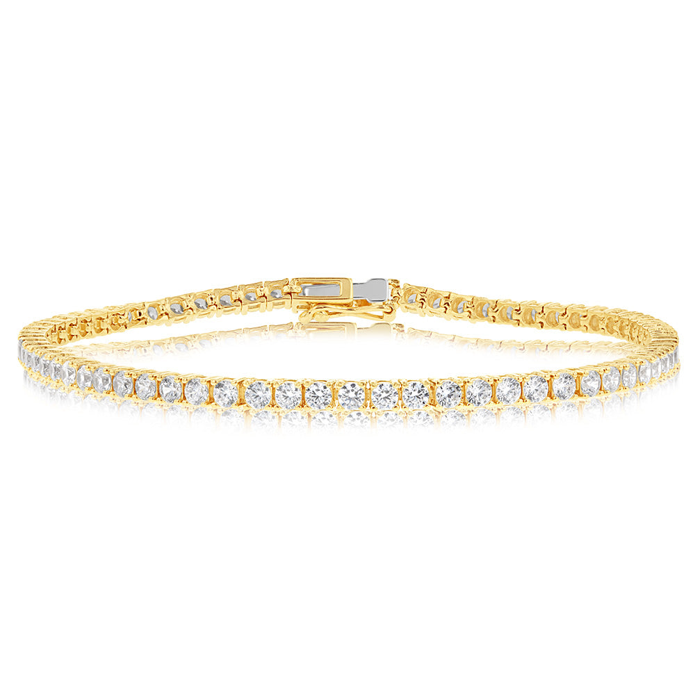 9ct Gold Diamond Tennis Bracelet | Prouds